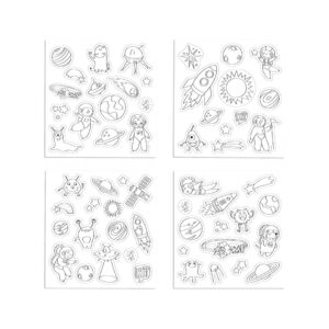 Ruimtevaart Stickers Kleuren 8 Ruimtevaart Stickers Kleuren – Bild 4