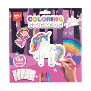 APLI Kids 41 Prinses Fantasie Stickers Kleuren