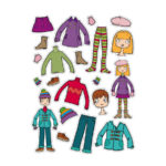 Aufkleber Kleidung 2 11438-apli-kinder