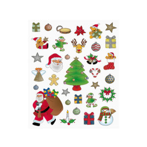 Weihnachtsaufkleber 3 Weihnachtsaufkleber – Bild 2