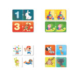 Tiere und Zahlendominosteine 2 13857-1-apli-kinder