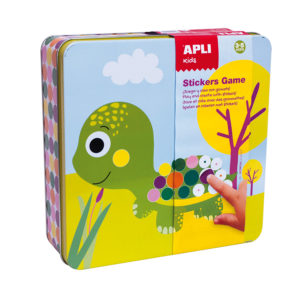 Sticker Spiel Zootiere 4 Sticker Spiel Zootiere – Bild 1