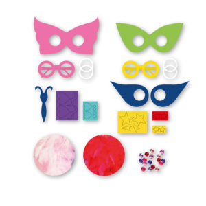 Party Karnevalsmasken Set – Bild 3