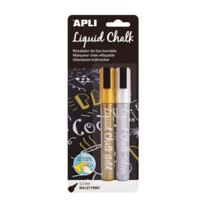 Kreidemarker Gold & Silber