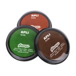 Stempelkissen grün / orange / braun 2 14872-1-apli-kinder