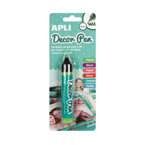 Gelmarker metallisch grün 1 Gelmarker metallisch grün – Bild 1