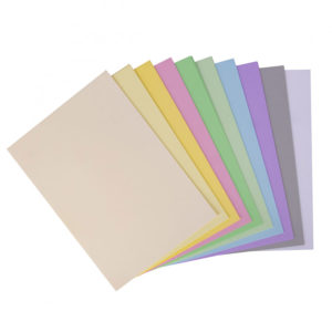 Farbkarton Pastell sortiert A4