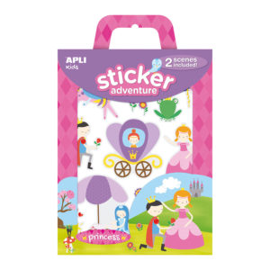 Aufkleberspiel Prinzessin