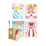 Metallic-Transfer-Prinzessinnen 2 15267-4-apli-kinder