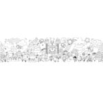 Malvorlage Fantasieland selbstklebend 4 Meter 2 16605-candyland-apli-kids