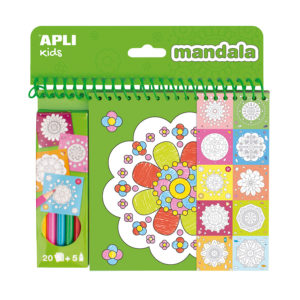 Malbuch Mandala mit Bleistiften 1 Malbuch Mandala mit Bleistiften – Bild 1