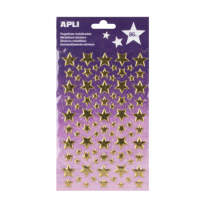 Aufkleber goldene Sterne 1 Aufkleber goldene Sterne – Bild 1