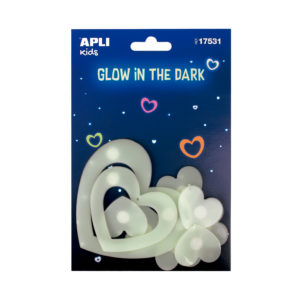 Glow in the Dark Herzkleber 1 Glow in the Dark Herzkleber – Bild 1