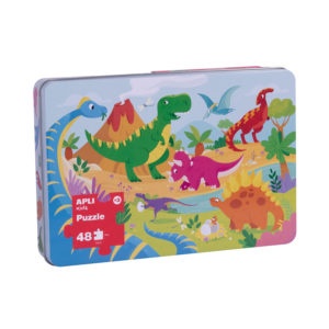 Dinosaurier-Puzzle 3 Dinosaurier-Puzzle – Bild 1
