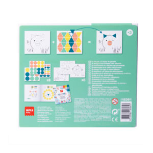 Sticker-Spiel mit geometrischen Tieren 7 Sticker-Spiel mit geometrischen Tieren – Bild 4
