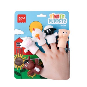 Fingerpuppen Nutztiere