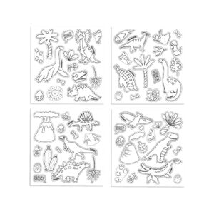 Dinosaurus Stickers Kleuren 9 Dinosaurus Stickers Kleuren – Bild 5