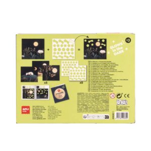 Glow in the Dark Beren Stickerspel 5 Glow in the Dark Beren Stickerspel – Bild 3