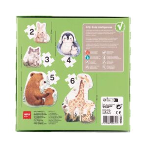 Mijn Eerste Mama & Baby Dieren Puzzel – Bild 3