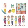 Magnetisches Spiel Mix & Match Dress up 4 Aplikids-18910-magneetspel-verkleden