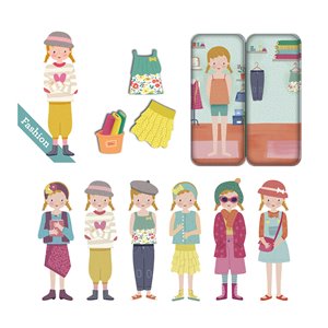 Magnetisches Spiel Mix & Match Dress up – Bild 4