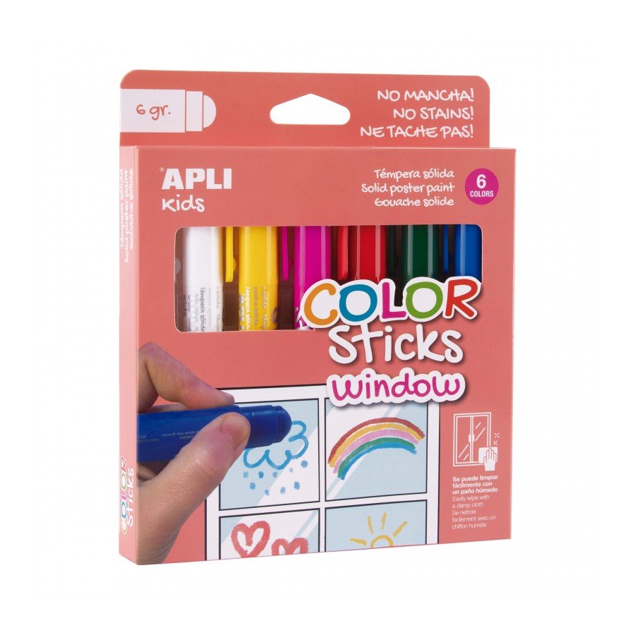 Farbaufkleber für Glas und Spiegel