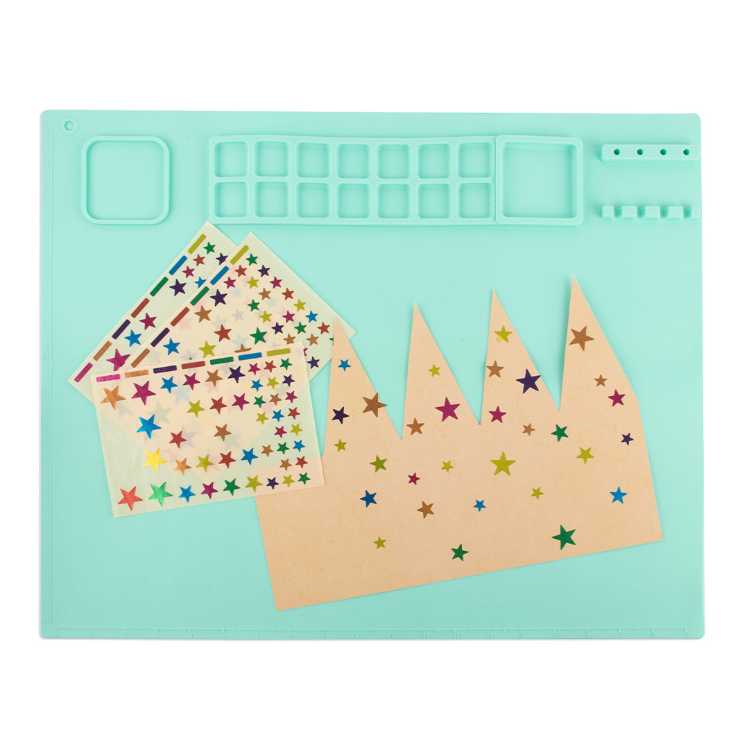 Groene siliconen schilder- & Knutselmat 1 tmp57B4