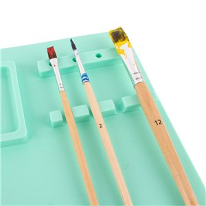 Groene siliconen schilder- & Knutselmat 9 Groene siliconen schilder- & Knutselmat – Bild 4