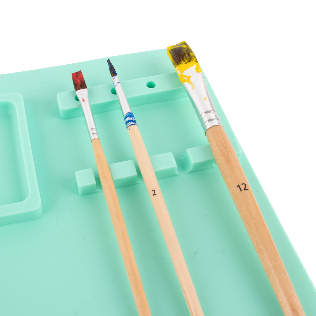 Groene siliconen schilder- & Knutselmat 3 tmp69B7