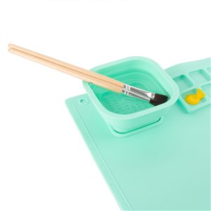 Groene siliconen schilder- & Knutselmat 11 Groene siliconen schilder- & Knutselmat – Bild 6