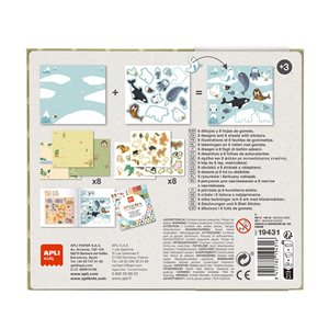 Stickerspiel Tiere in der Natur – Bild 2