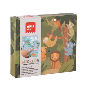 Stickerspel Safari