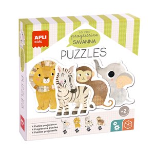 Mijn Eerste Savanne dieren Puzzel 3 Mijn Eerste Savanne dieren Puzzel – Bild 1